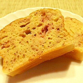 【無脂肪・低脂肪】いちごのパウンド風ケーキ